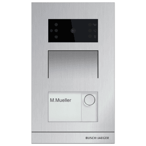 Außenstation Video Mini UP 1-fach, mit RFID-Leser H81366P1-A-03 Busch Jaeger 2TMA130010A0018