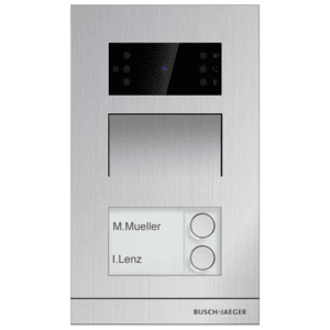 Außenstation Video Mini UP 2-fach, mit RFID-Leser H81366P2-A-03 Busch Jaeger 2TMA130010A0019