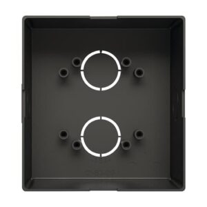 Einputzdose, 1/1, schwarz 41381PB-03 Busch Jaeger 2TMA130160B0067