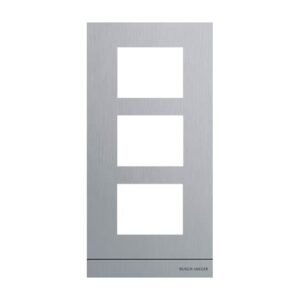 Frontplatte Audio, 1/3, edelstahl 41393CF-S-03 Busch Jaeger 2TMA130160X0062