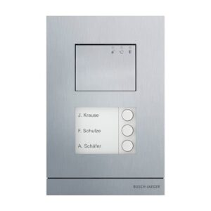 Außenstation Audio, 3-fach, aluminium A21051P3-A-03 Busch Jaeger 2TMA200010A0003