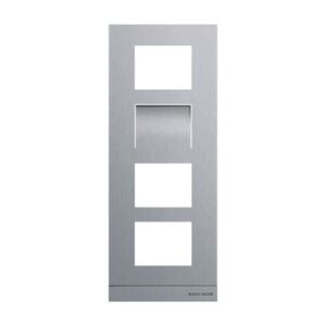 Frontplatte Video, 1/4, aluminium 41384CF-A-03 Busch Jaeger 2TMA200160A0029