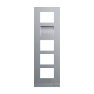 Frontplatte Video, 1/5, aluminium 41385CF-A-03 Busch Jaeger 2TMA200160A0030