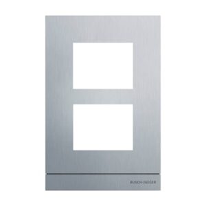 Frontplatte Audio, 1/2, aluminium 41392CF-A-03 Busch Jaeger 2TMA200160A0032