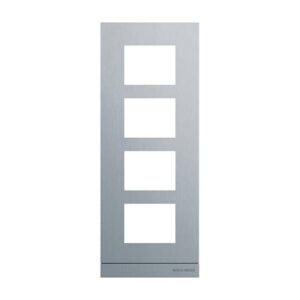 Frontplatte Audio, 1/4, aluminium 41394CF-A-03 Busch Jaeger 2TMA200160A0034