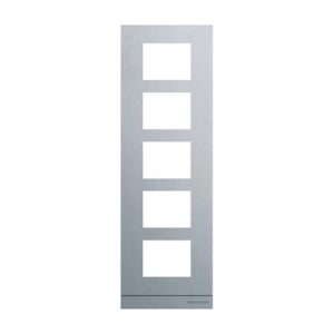 Frontplatte Audio, 1/5, aluminium 41395CF-A-03 Busch Jaeger 2TMA200160A0035