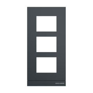 Frontplatte Audio, 1/3, anthrazit 41393CF-B-03 Busch Jaeger 2TMA220160B1002