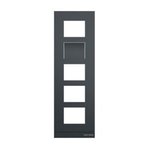 Frontplatte Video, 1/5, anthrazit 41385CF-B-03 Busch Jaeger 2TMA220160B1006