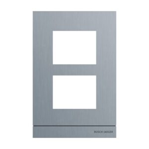 Frontplatte Audio, 1/2, edelstahl 41392CF-S-03 Busch Jaeger 2TMA220160X0002