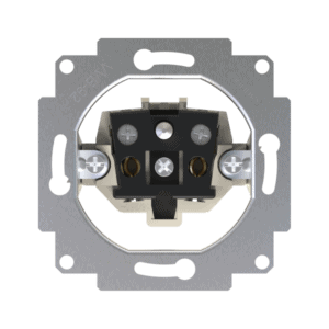 ZS55. Französischer Steckdoseneinsatz 16 A /250 V ~ - Schraubklemmen (ohne Abdeckung 8300006xx) Zennio 8300005