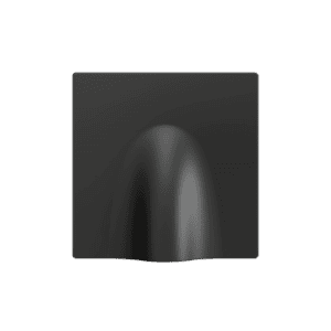 ZS55. Kabelauslass-Abdeckung 55x55 mm - schwarz Zennio 830002105