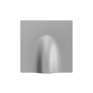 ZS55. Kabelauslass-Abdeckung 55x55 mm - silber Zennio 830002106