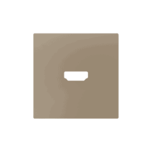 ZS55. Abdeckung für HDMI Einsatz 55x55 mm - Champagne Zennio 830002504