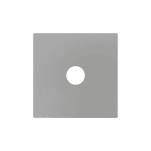 ZS55. Abdeckung für Klinke 3.5mm Einsatz 55x55 mm - Silber Zennio 830002706