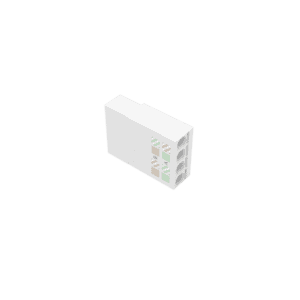 4-Draht-Ethernet-Anschluss mit Push-In-Verbindung. ZACETH Zennio ZACETHCN