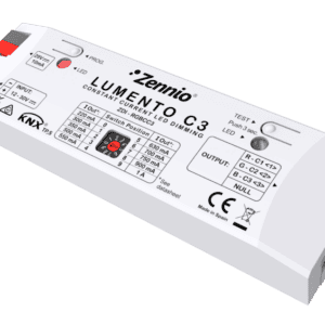 KNX Lumento C3 3 Kanal RGB oder Einzelkanäle Lichtsteuergerät für LED Zennio ZDI-RGBCC3