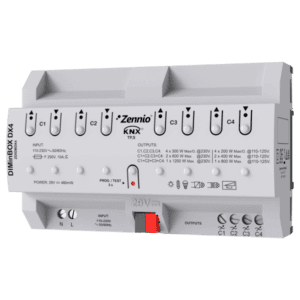KNX Universal Dimmaktor DIMinBOX DX4 4 Kanäle Zennio ZDIDBDX4