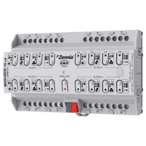 MAXinBOX 16 v4. KNX Multifunktionsaktor mit KNX Secure - 16 Ausgänge 16 A Zennio ZIOMB16V4