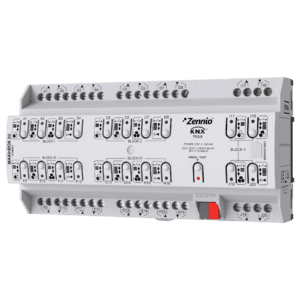 MAXinBOX 20. KNX Multifunktionsaktor mit KNX Secure - 20 Ausgänge 16 A Zennio ZIOMB20