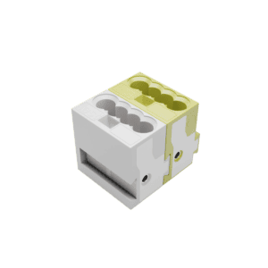 KNX Busklemme. WAGO 243-212 Gelb-Weiß Zennio ZN1AC-243-212