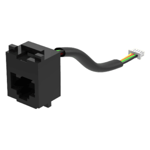 4P zu RJ45 Buchse Adapterkabel für Z41 Pro Zennio ZN1AC-4PRJ45H