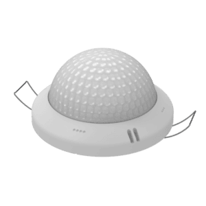 Presentia C MultiSensor. KNX-Präsenzmelder mit Helligkeits-, Temperatur-, Feuchtigkeits- und CO2-Sensor zur Deckenmontage - Weiß Zennio ZPDCMSW