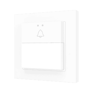 Presentia W1 v2. KNX Bewegungsmelder für Wandmontage - 1 Taste - Custom Zennio ZPDW1V2