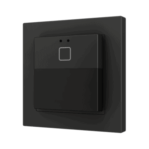 Presentia W1 v2. KNX Bewegungsmelder für Wandmontage - 1 Taste - Schwarz Zennio ZPDW1V2A