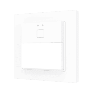 Presentia W1 v2. KNX Bewegungsmelder für Wandmontage - 1 Taste - Weiß Zennio ZPDW1V2W