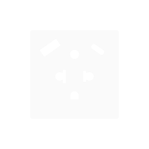 ZS55. Euro-Amerikanischer Steckdosenabdeckung mit USB C und A 55x55 mm - Weiβ matt Zennio ZS55CEUA2USW