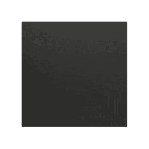 ZS70. Blende 70x70 mm - schwarz. Benötigt Metallplatte (8300035), ist nicht enthalten Zennio ZS70BCA