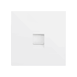 ZS70. Abdeckung für  RJ45 Anschluss 70x70 mm - 1 Modul - Mattweiß Zennio ZS70C145MW