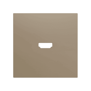 ZS70. Abdeckung für HDMI Einsatz 70x70 mm - Champagne Zennio ZS70CHC