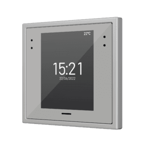 Z28. Kapazitives Touchpanel 2.8" Display für 70x70 Rahmen - Silber (Rahmen nicht inkl.) Zennio ZVIZ28S