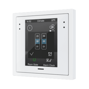 Z28. Kapazitives Touchpanel 2.8" Display für 70x70 Rahmen - Weiß (Rahmen nicht inkl.) Zennio ZVIZ28W