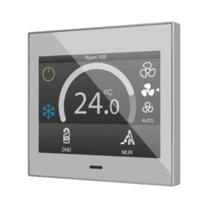 Z35 v3. Kapazitives Touchpanel - Silber Zennio ZVIZ35V3S
