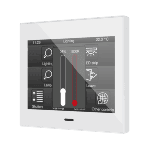 Z35 v3. Kapazitives Touchpanel - Weiß Zennio ZVIZ35V3W