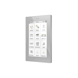 Z50. Kapazitives Farb 5" - Touchpanel. PC-ABS-Rahmen - Silber. Zennio ZVIZ50S