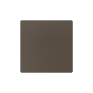 ZS55. Blende 55x55 mm - Mokka. Benötigt Metallplatte (8300035), ist nicht enthalten. Zennio 830002803