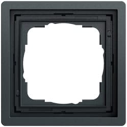 Abdeckrahmen 1-fach Gira F100 Anthrazit(lack.) Gira 0211173