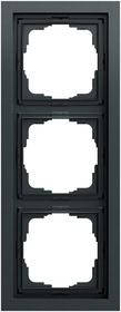 Abdeckrahmen 3-fach Gira F200 Anthrazit(lack.) Gira 021373
