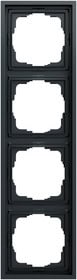Abdeckrahmen 4-fach Gira F300 Anthrazit(lack.) Gira 021483