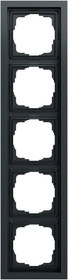 Abdeckrahmen 5-fach Gira F200 Anthrazit(lack.) Gira 021573