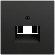 Abd. UAE/IAE + Netzwerk System 70 Schwarz m(lack.) Gira 027074