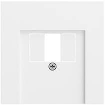 Abd. TAE USB System 70 Reinweiß m(lack.) Gira 027672