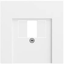 Abd. USB-Spannungsvers. PD System 70 Reinweiß m(lack.) Gira 037672