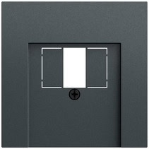Abd. USB-Spannungsvers. PD System 70 Anthrazit(lack.) Gira 037673