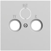Abd. Koaxial-Antennensteckd. System 70 Grau m(lack.) Gira 086976