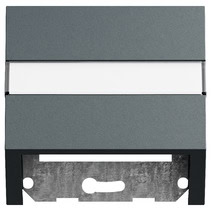 Datenhaube Tragring + BSF System 70 Anthrazit(lack.) Gira 087073