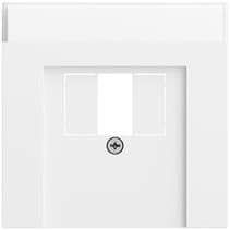 Abd. BSF TAE USB System 70 Reinweiß m(lack.) Gira 087672